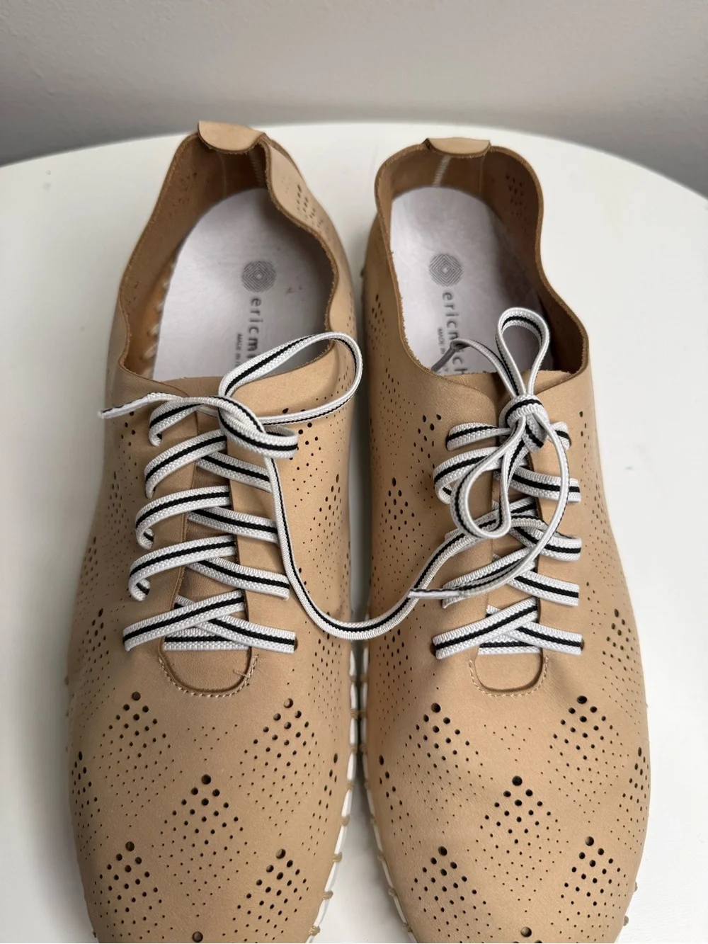 Eric Michael breathable perforated